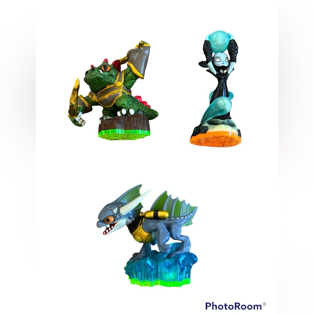 Skylanders Spyro’s Adventure adventure pack 3 pc set hex dino-rang zap loose